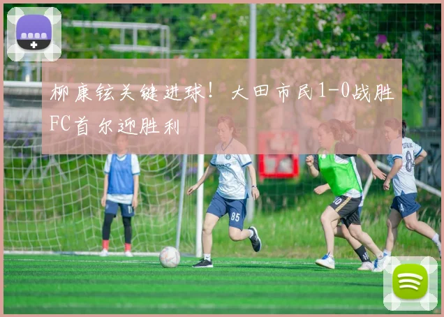 柳康铉关键进球！大田市民1-0战胜FC首尔迎胜利
